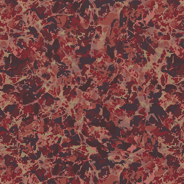 HIGHLINE - Graphic - Red - Wall-to-wall