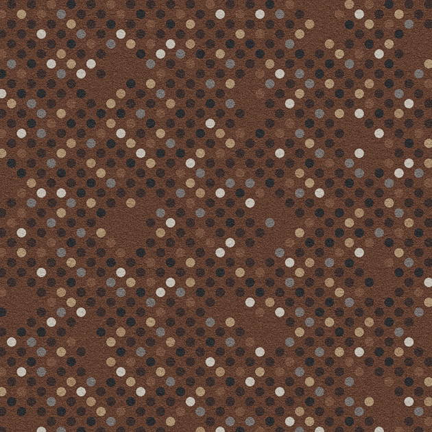 HIGHLINE - Graphic - Brown - Wall-to-wall