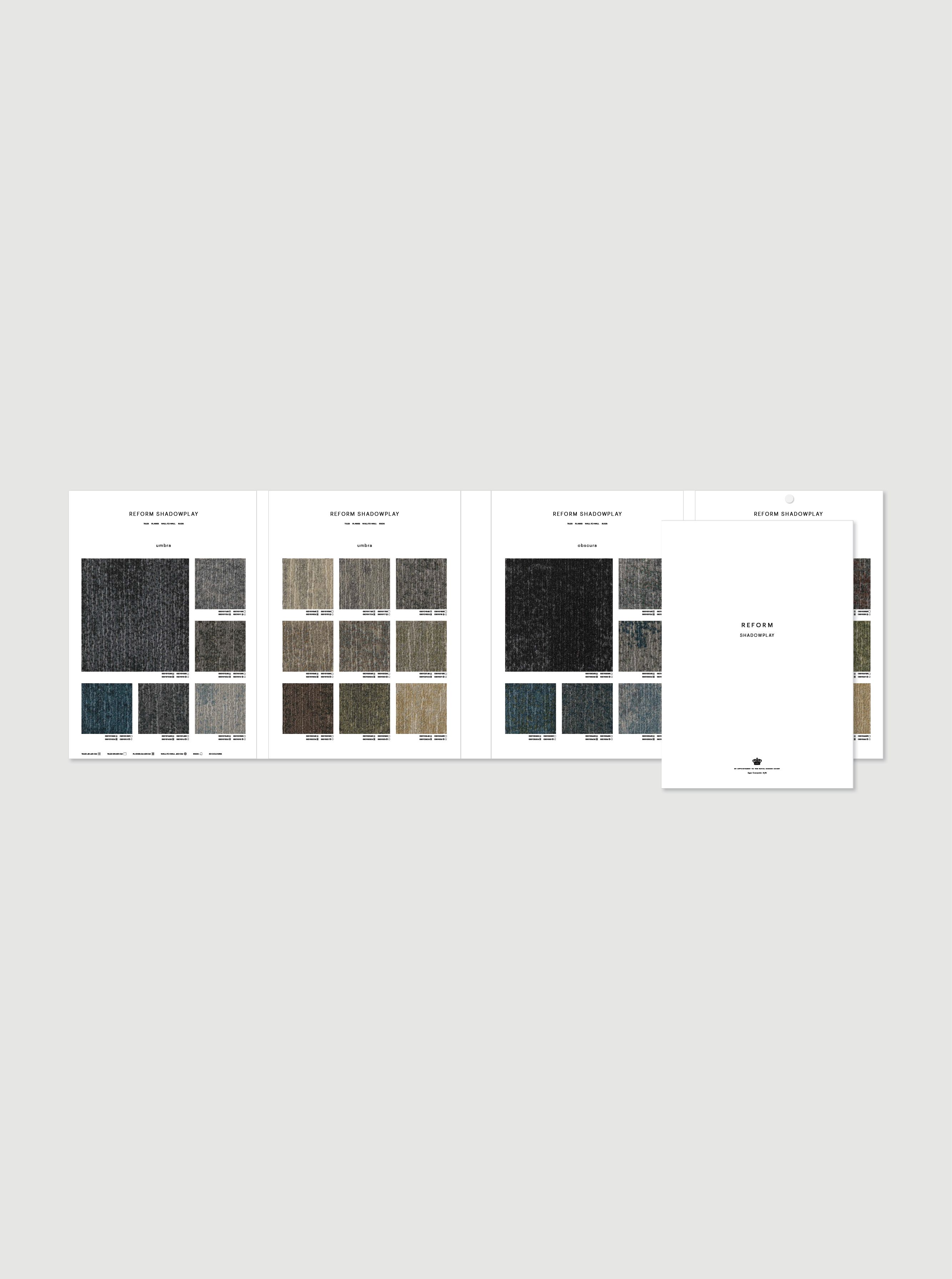 ReForm Shadowplay folder & brochure                         