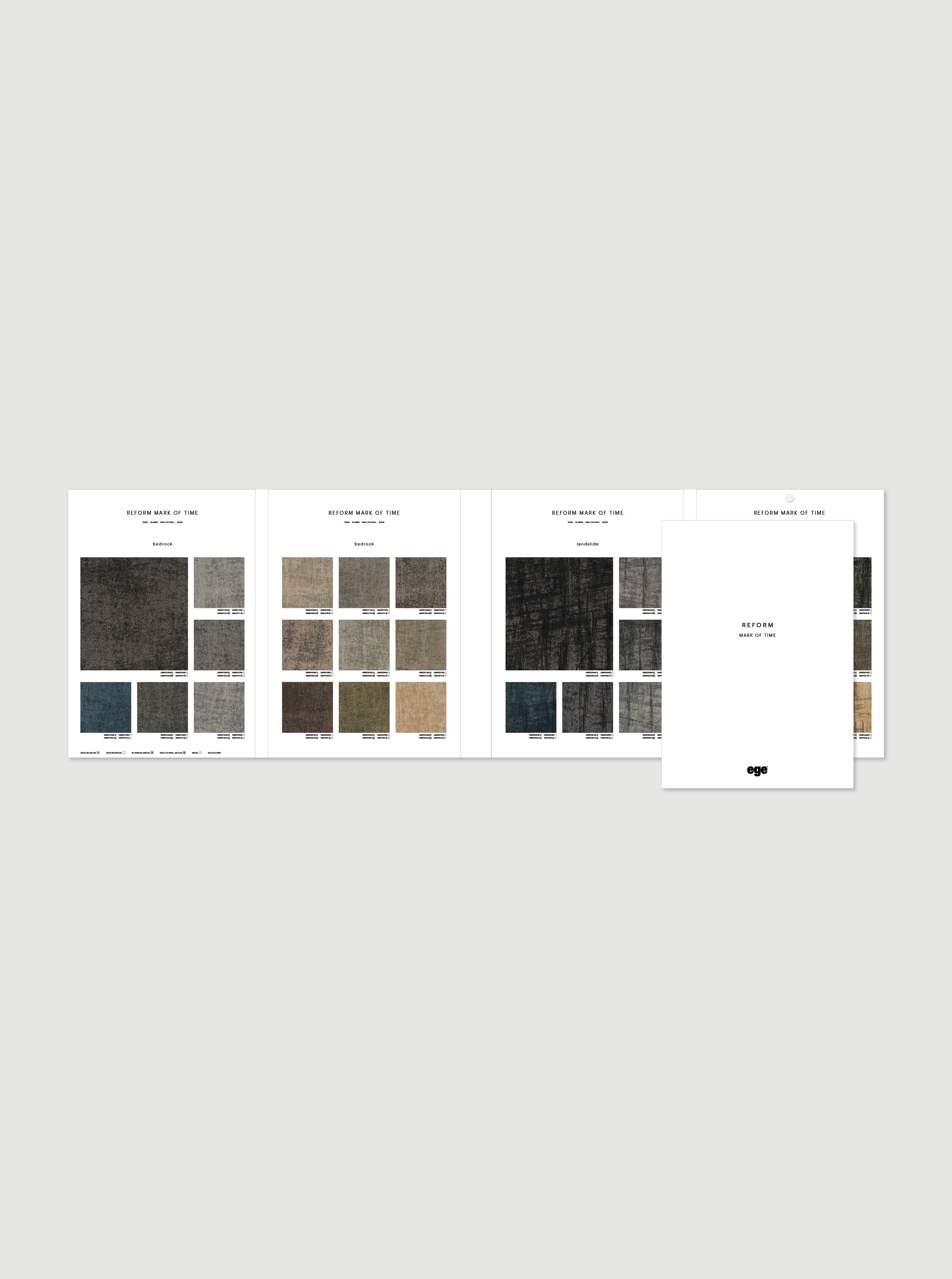 ReForm Mark of Time folder & brochure                       