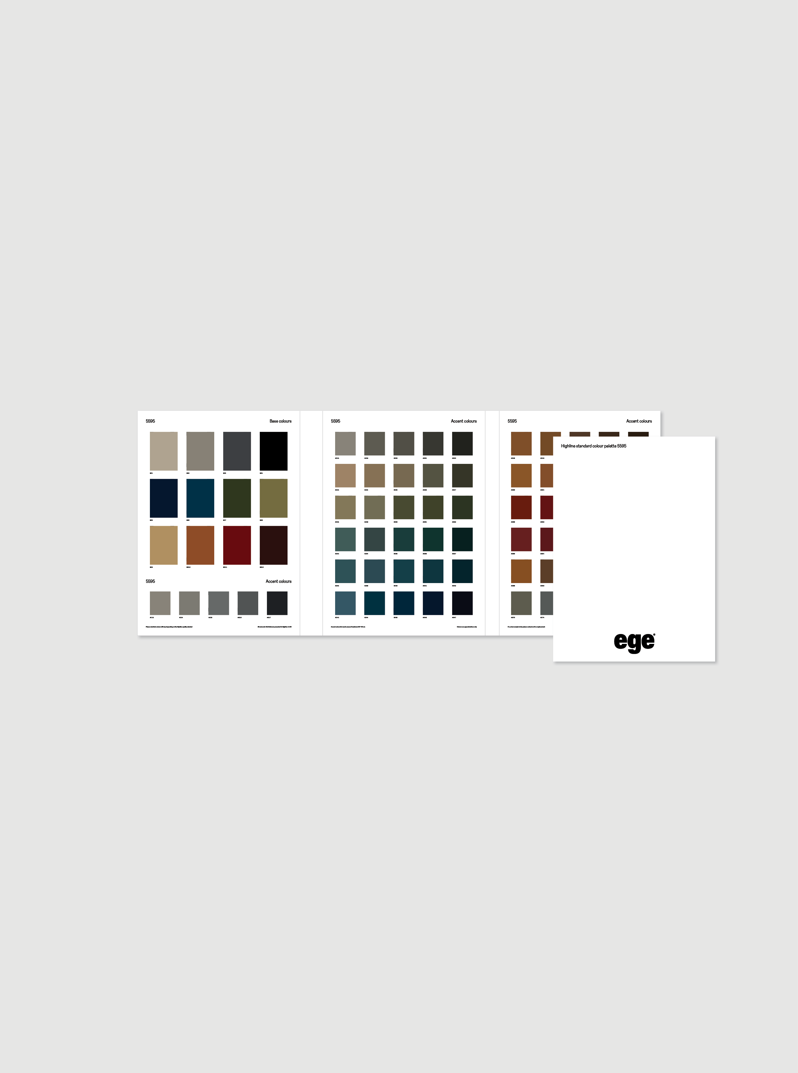 Highline colour palette 5595