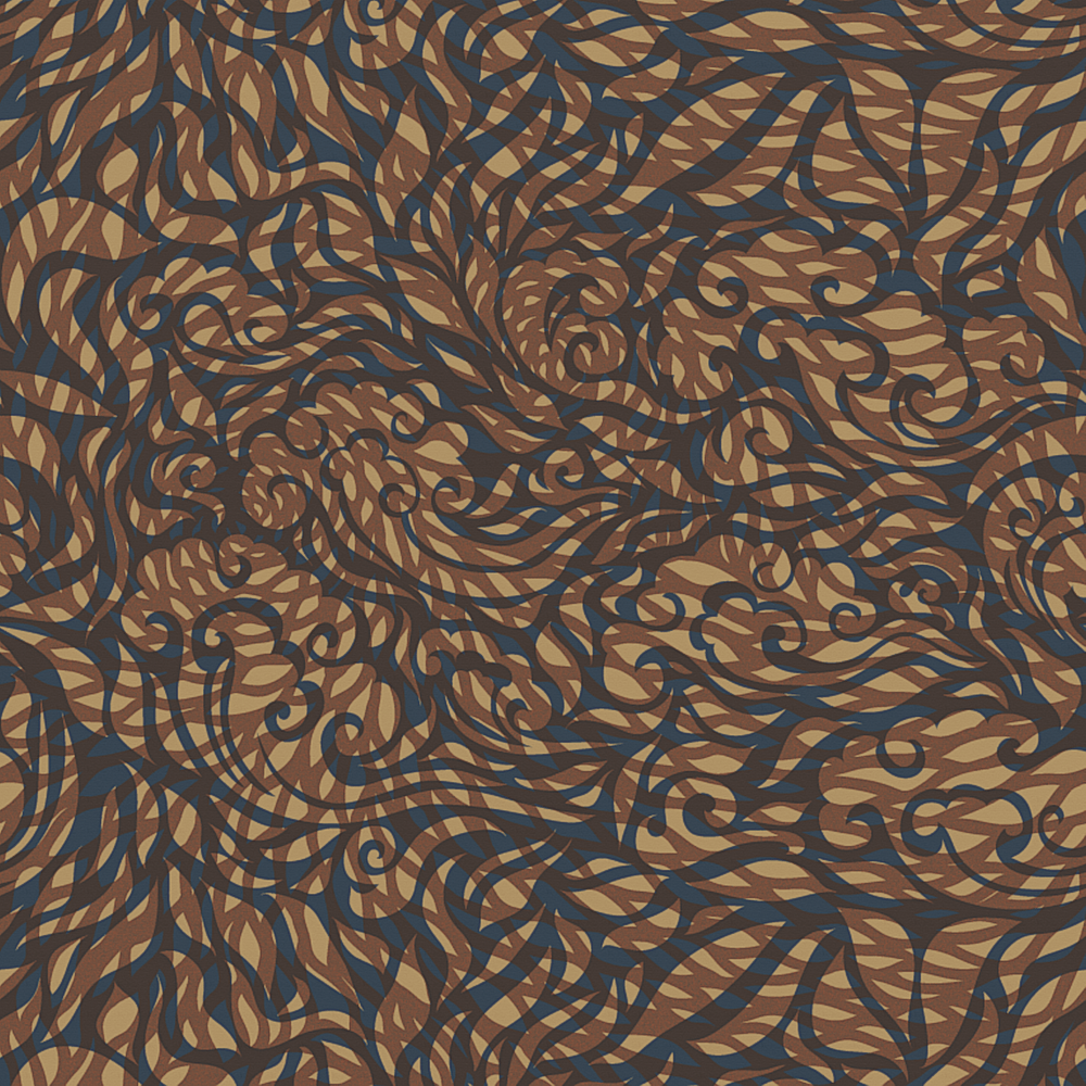 Lucky clouds chrysantemum Brown