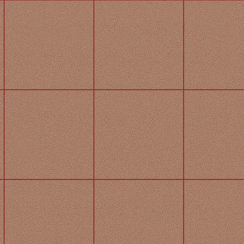 Square tiles Rose