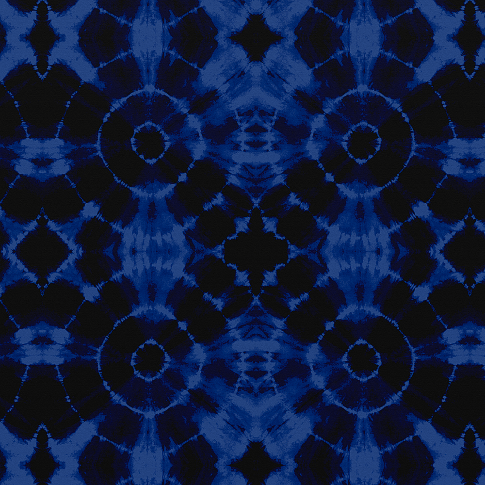 Tie dye Blue