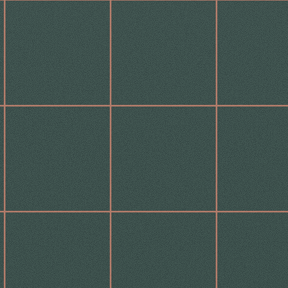 Square tiles Green