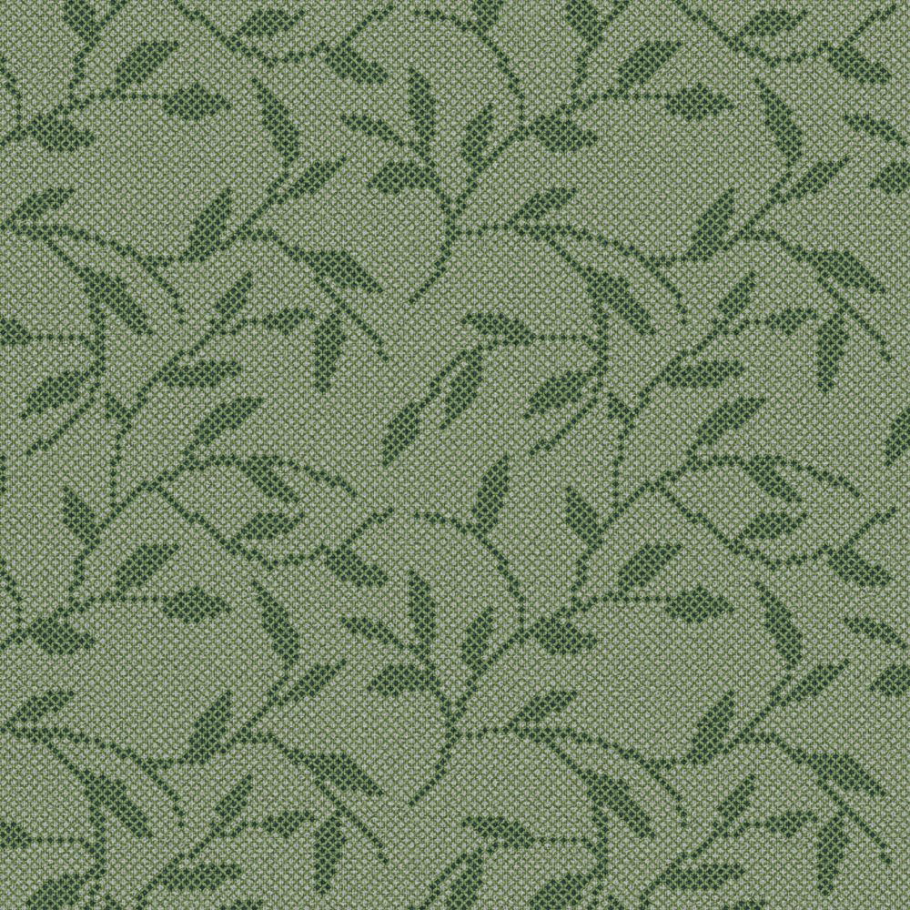 Dotted leaves Green