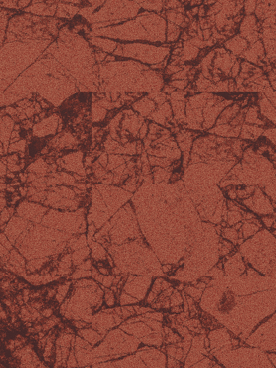 Washed Marble Red