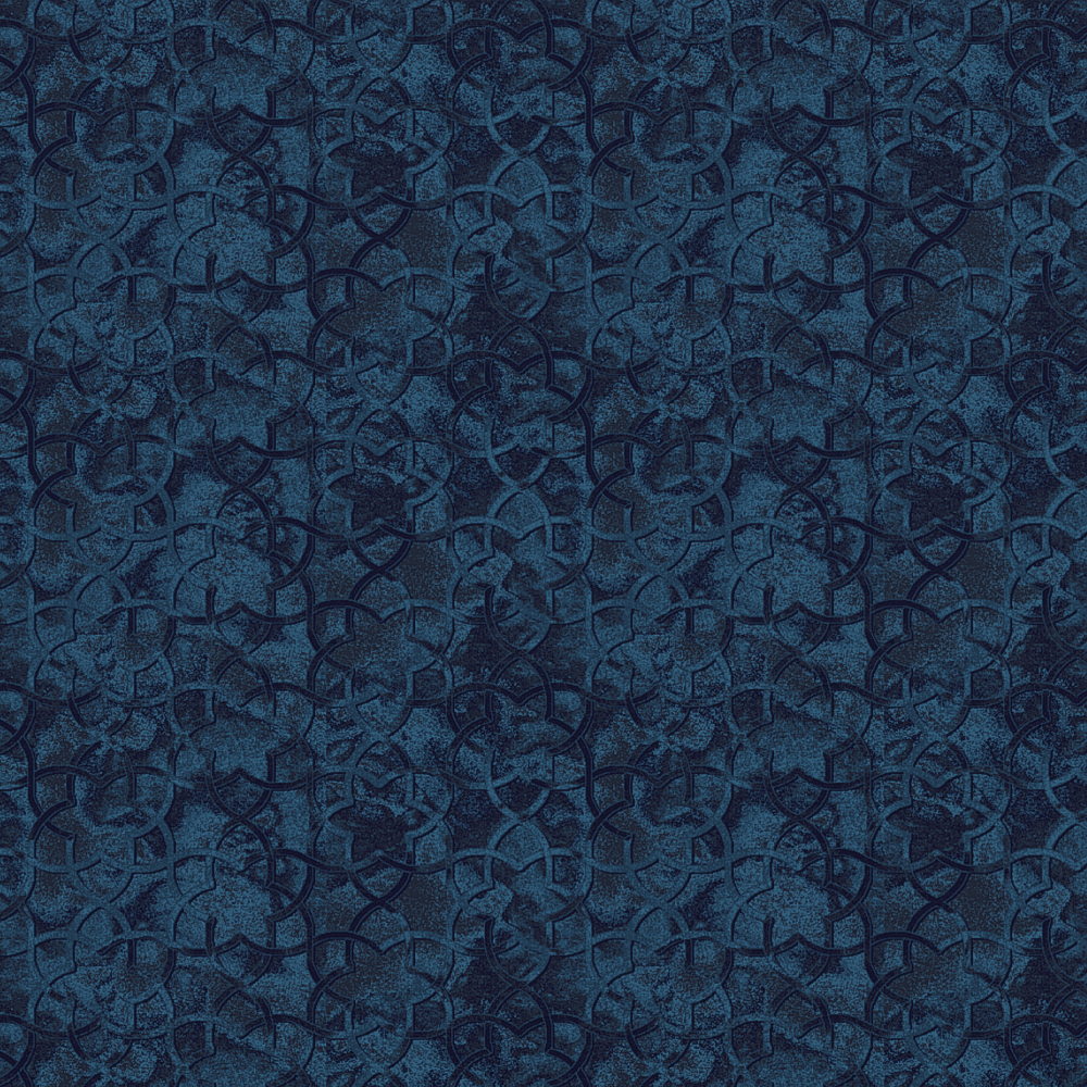 Mosque stars Dark blue