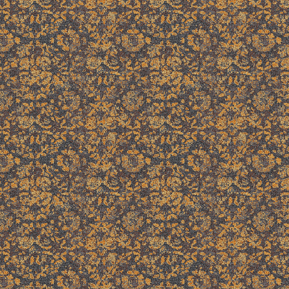 Flower tile Gold