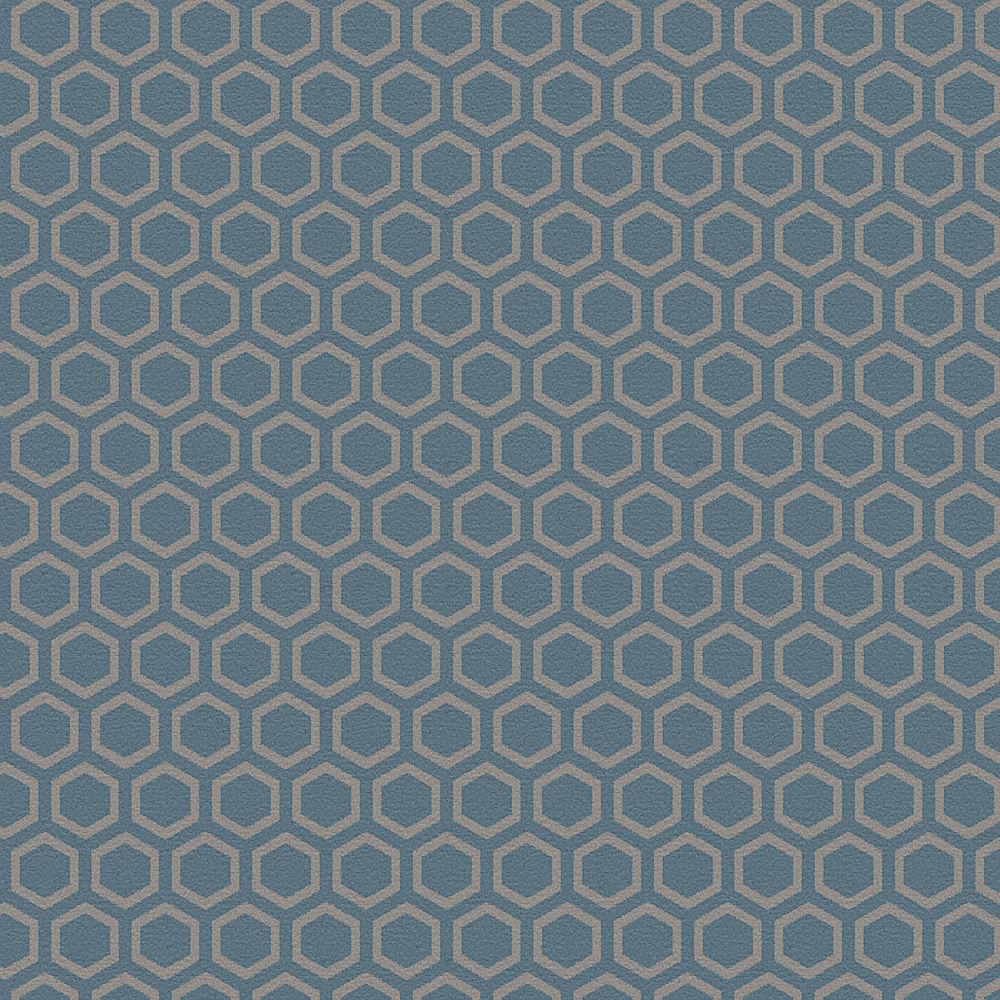 Honeycomb Blue