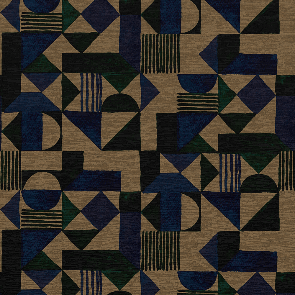 Geometry II Green/blue