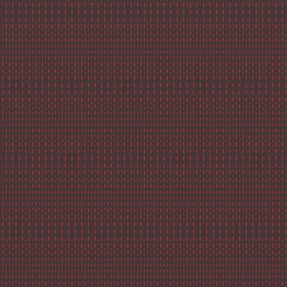 Dots on line Red