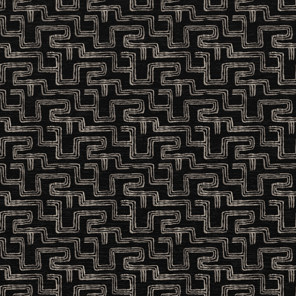 Linked Lines II Black