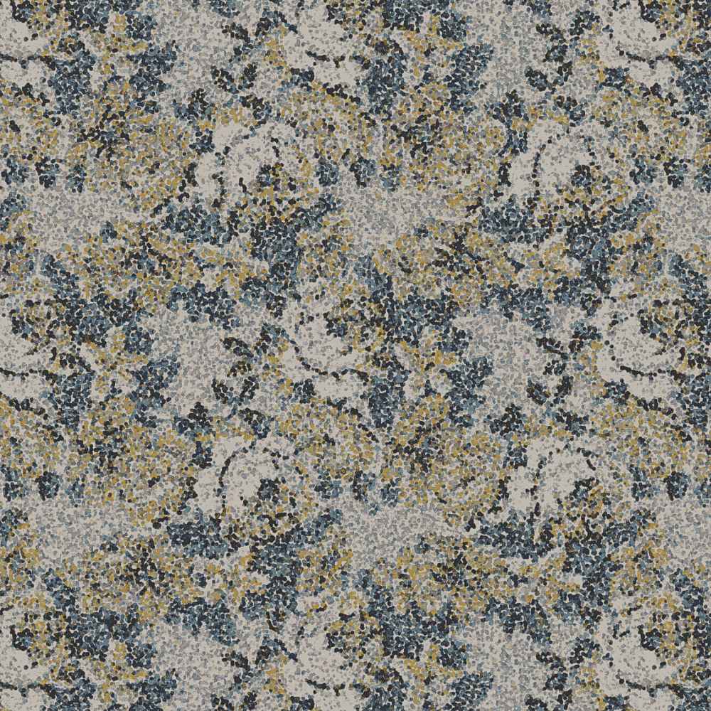Pointillist rose Grey