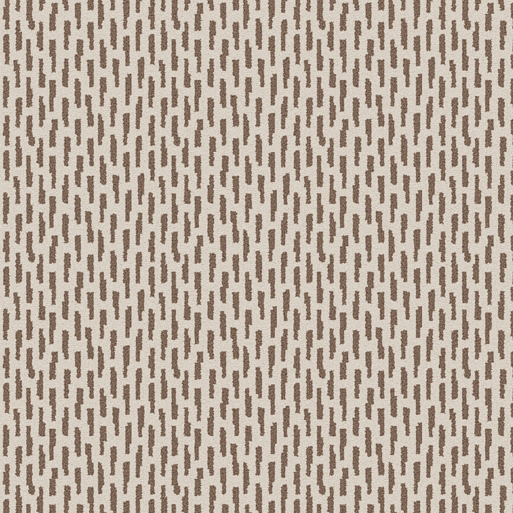 Ivory/dark brown