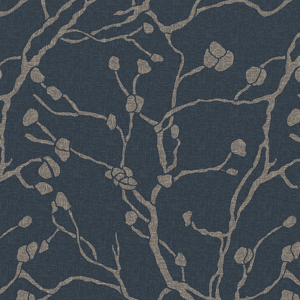 Spring branch Dark blue