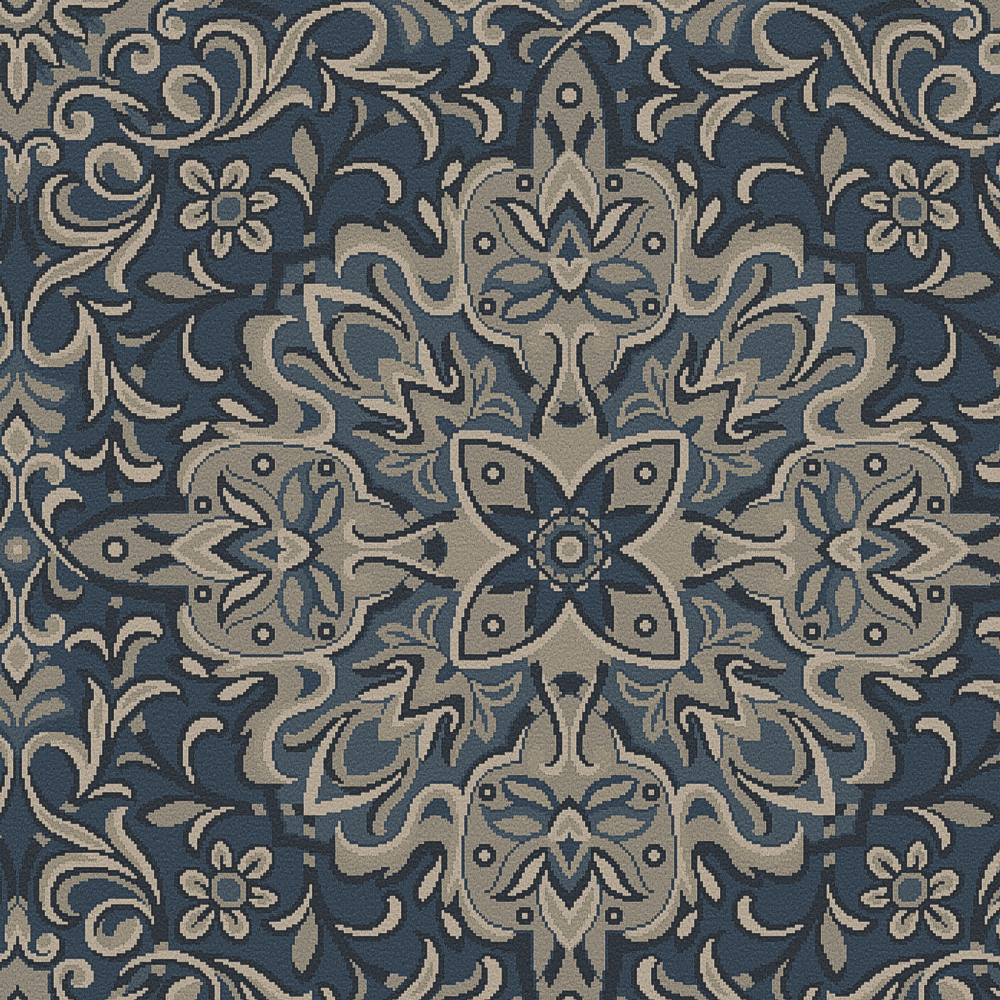 Rochester medallion Blue