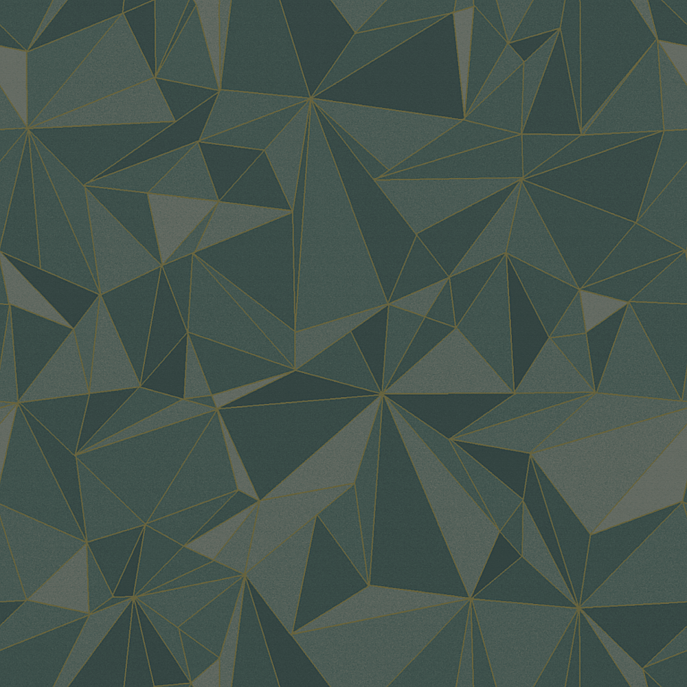Grainy crystal Green