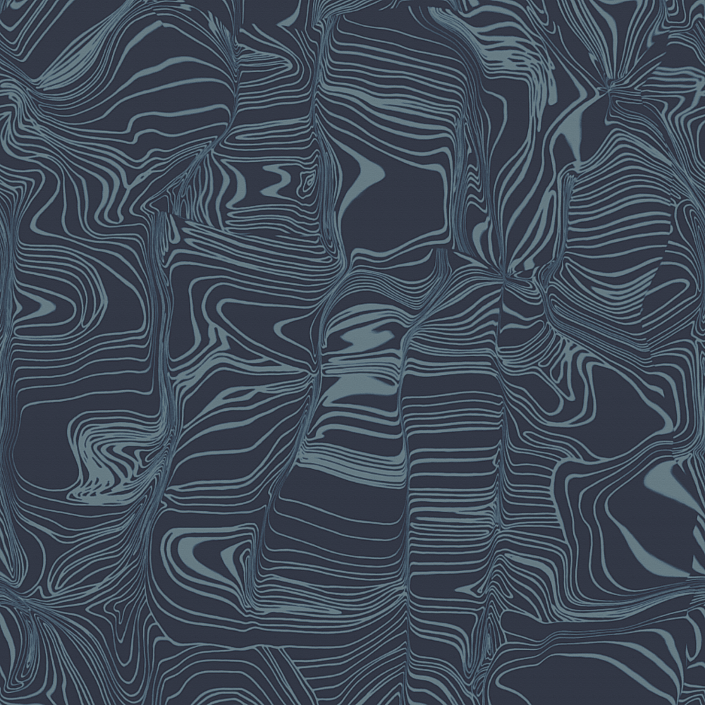 Glass distortion Blue