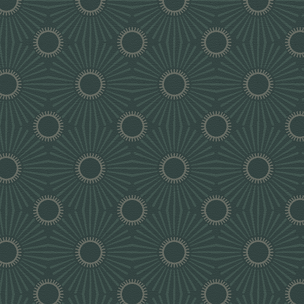 Cosmic flower Green
