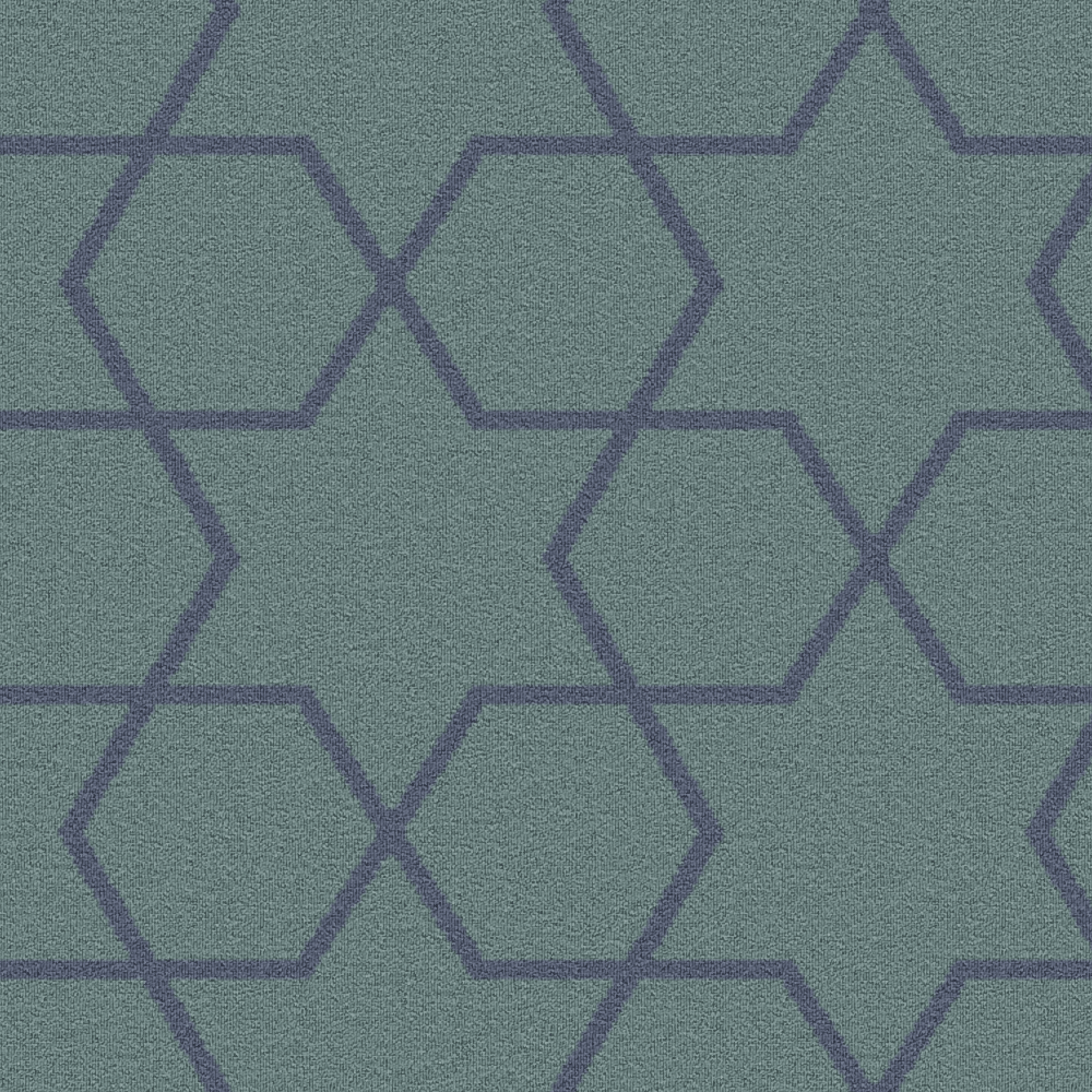 Mosaic star Turquoise