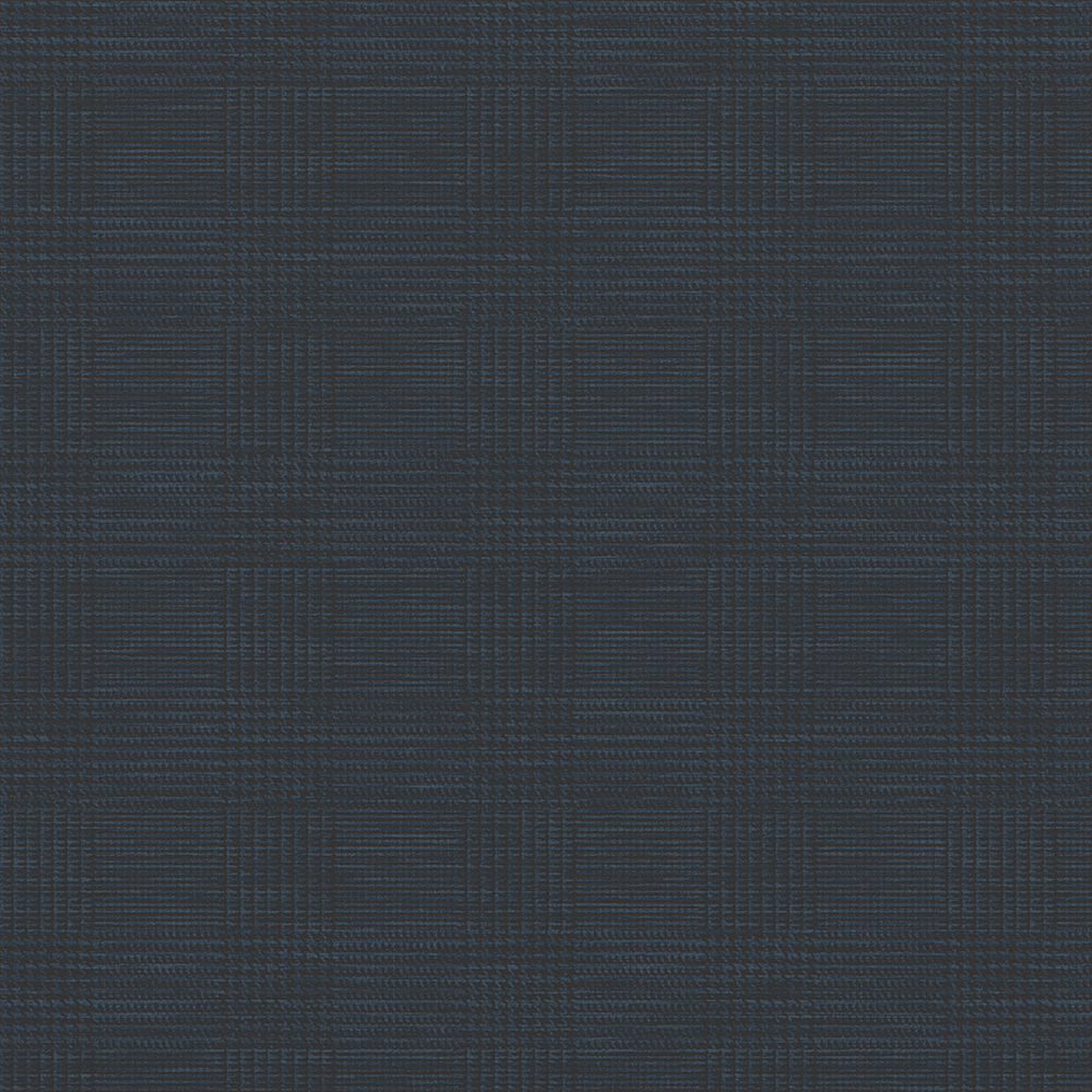 Glen plaid Dark blue