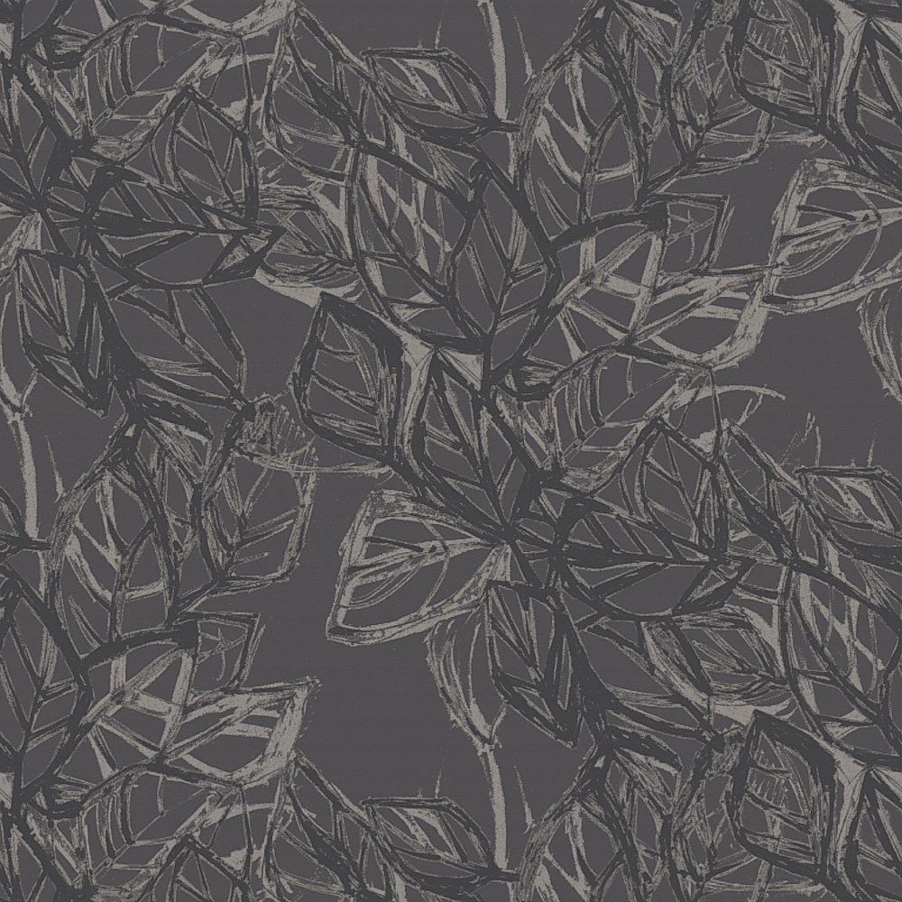 Flashy leaves Grey