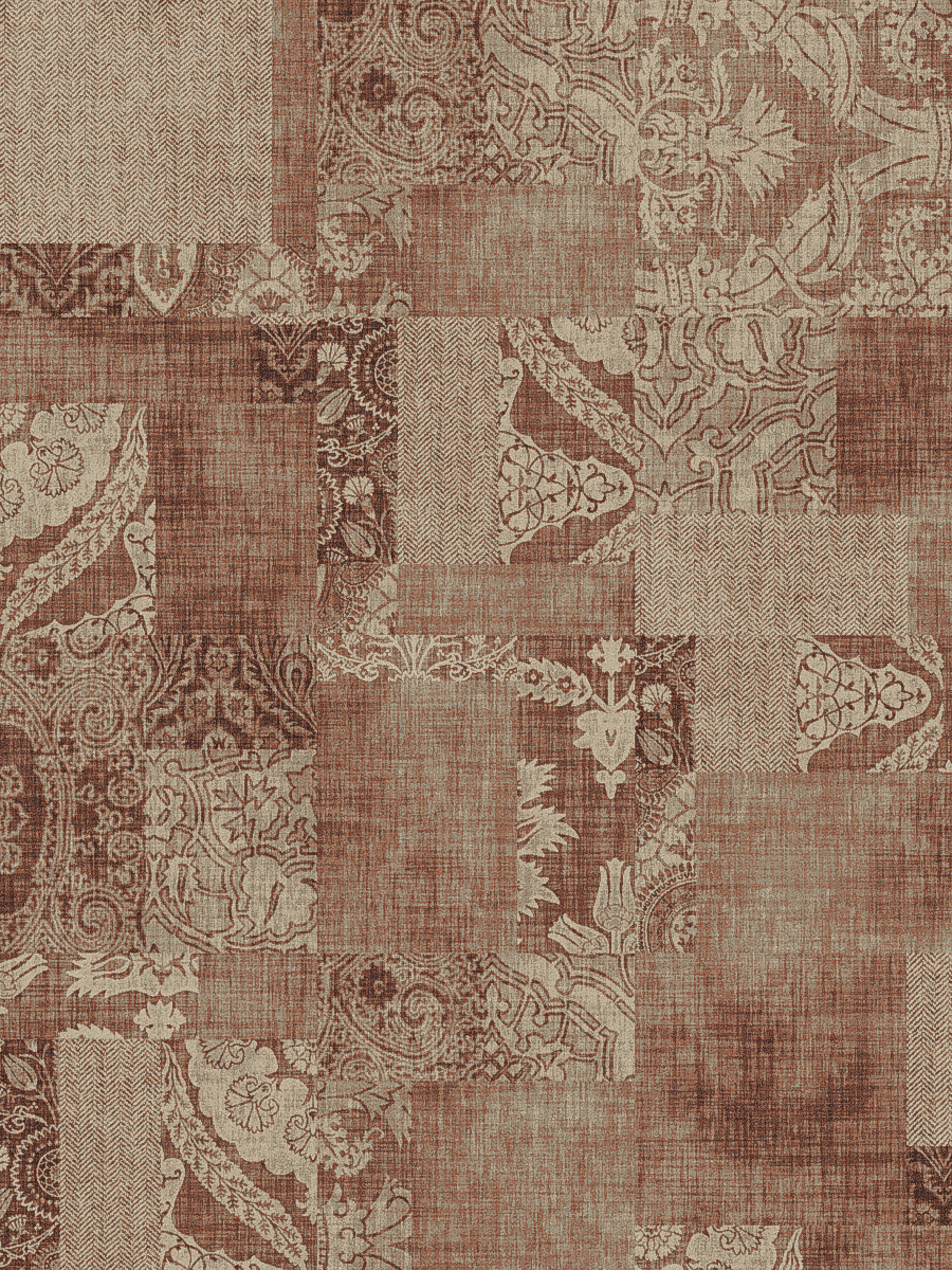 Patchwork Soft Brown