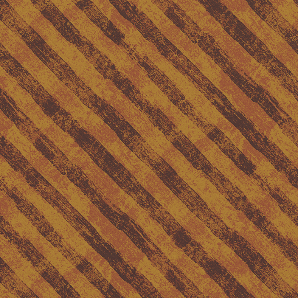 Angled Strokes II Orange