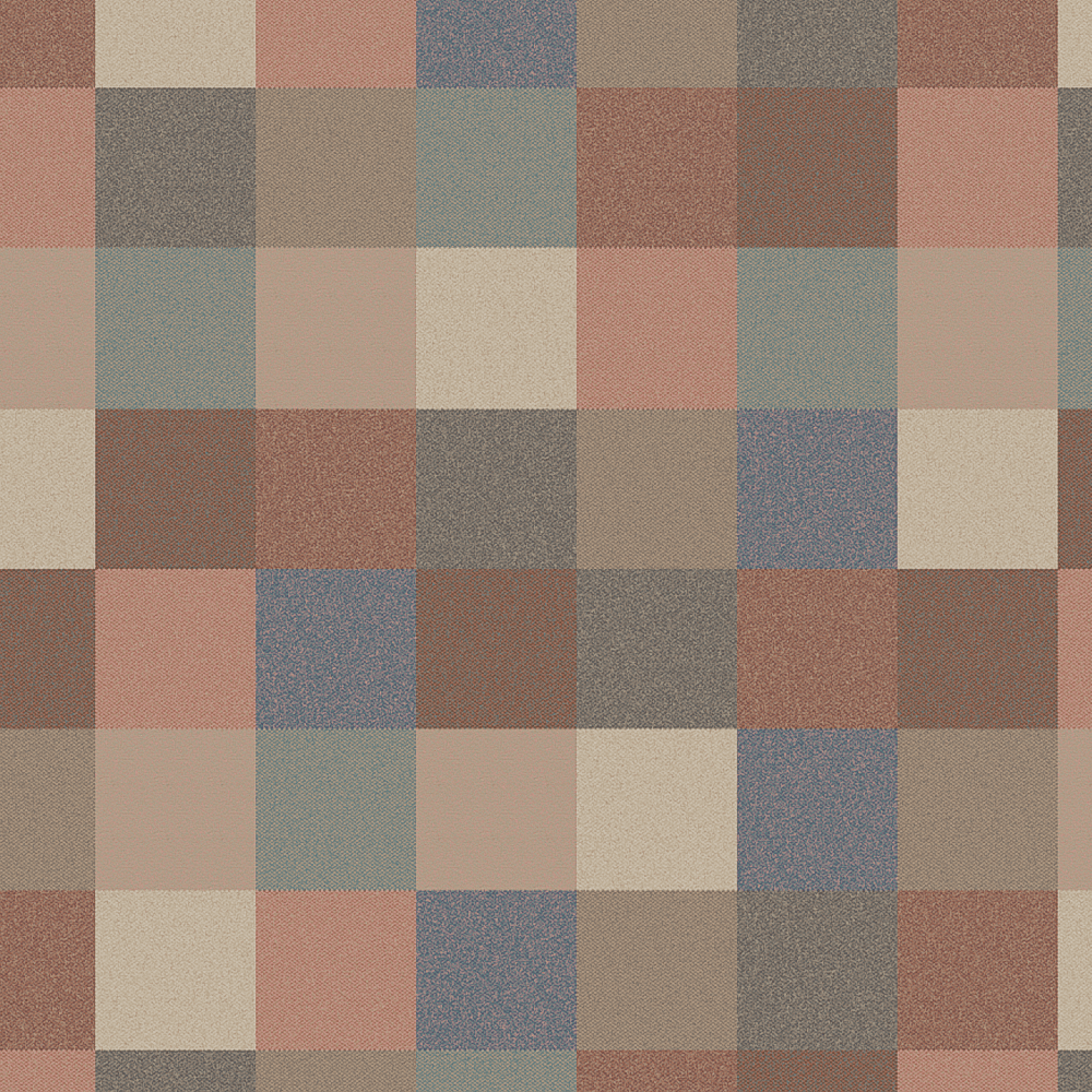 Check plaid Soft multicolour