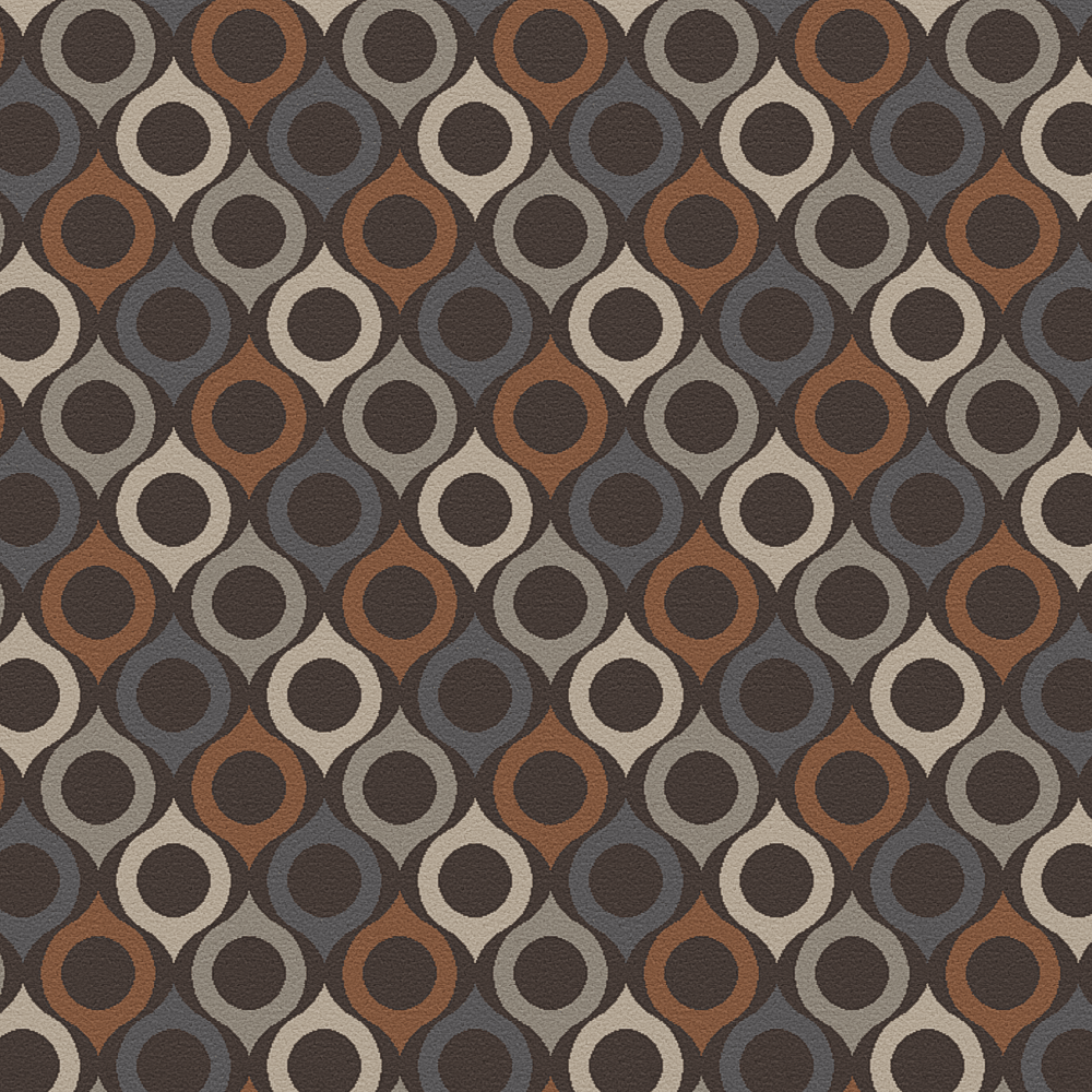 Retro scarf Brown