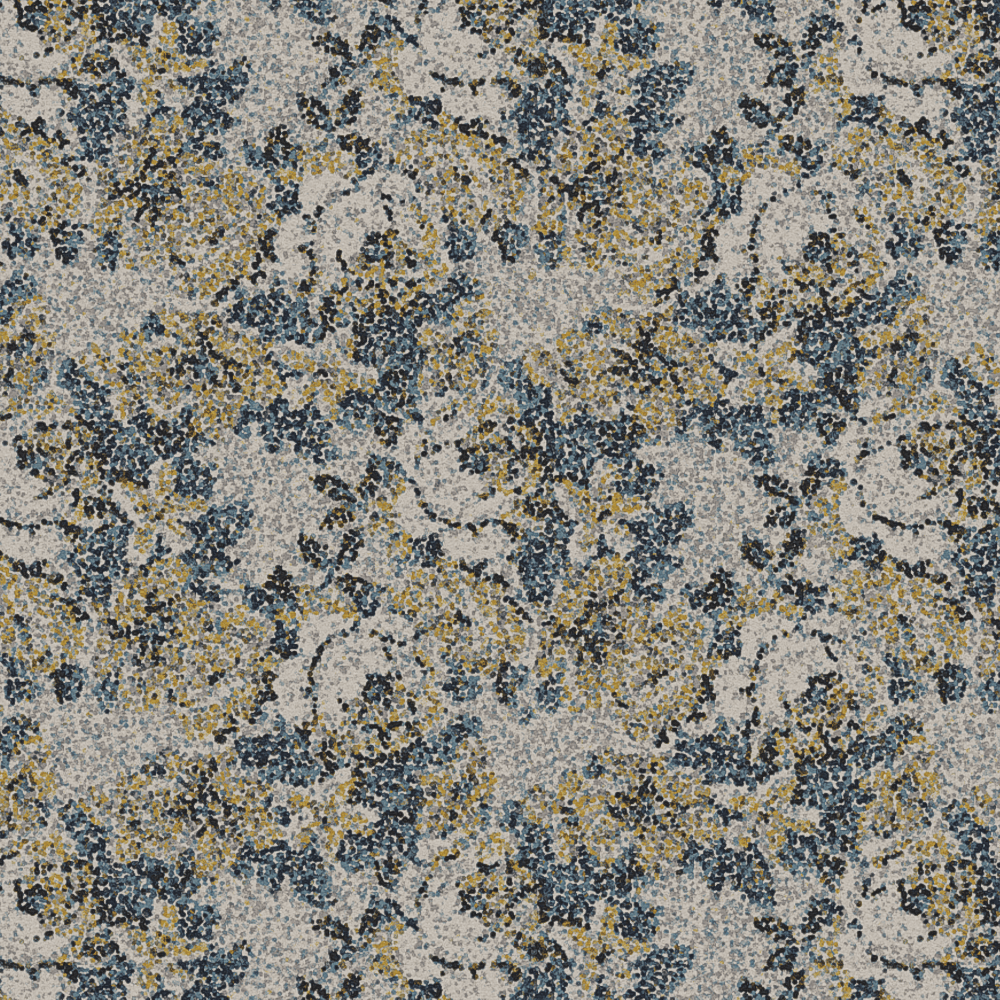 Pointillist rose Grey