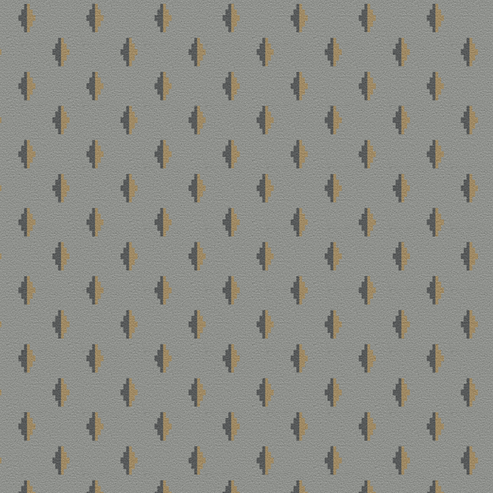 Ermine dot Grey