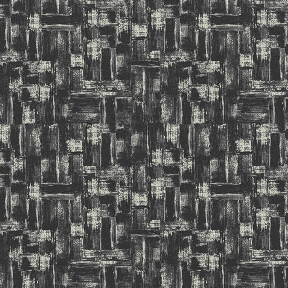 Brush strokes Black